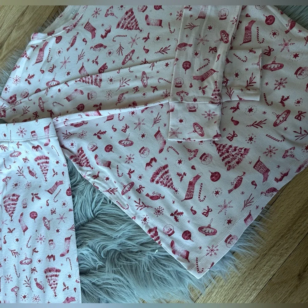 GAP XMAS ICONS CHERRY BLOSSOM PJ SET